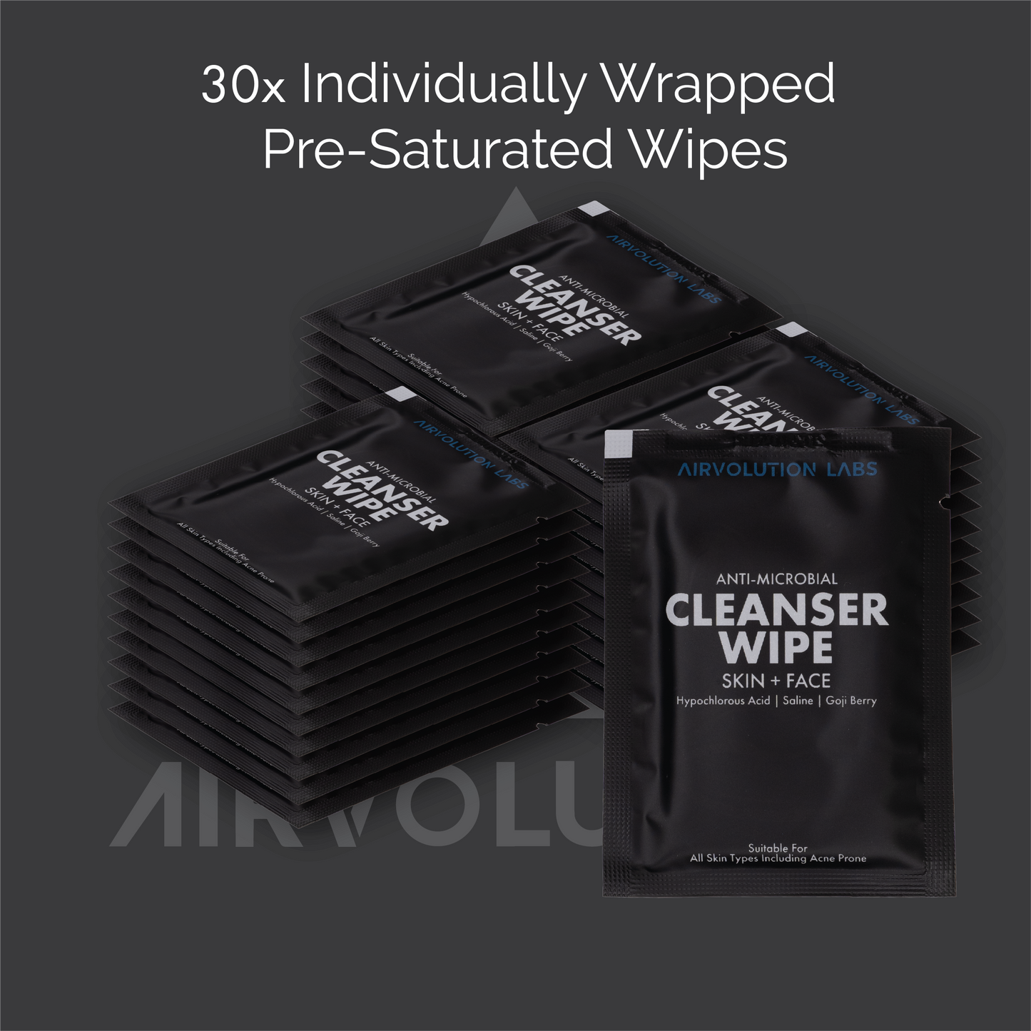 Airvolution Labs Anti-Microbial Cleanser Wipes