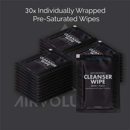 Airvolution Labs Anti-Microbial Cleanser Wipes
